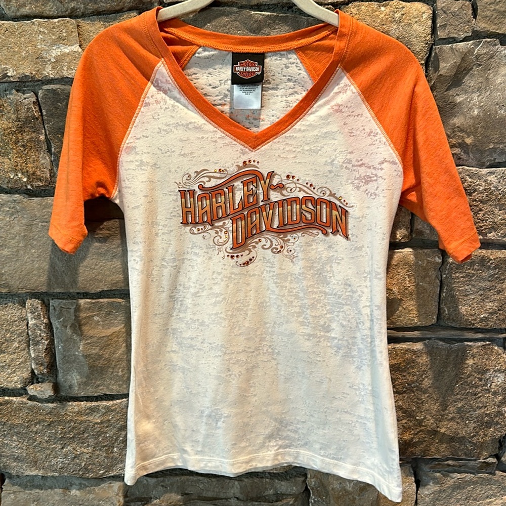 Women’s Harley-Davidson V Neck Tee